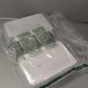 2Pcs Diaper Wipes Dispenser, Refillable Wipe Container, Wipe Container with Sealing Design Lid, Keep Wipes Fresh,Wet Wipes Cases (White/Green)