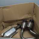 Front&Rear Catalytic Converter Compatible with 2004 2005 2006 Jeep Wrangler 4.0L Dual Y-Pipe Catalytic Convertor High Performance (EPA Compliant)