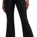 Lee Women's Legendary Mid Rise Flare Jean (12, Black)