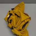 Dog Raincoat, Waterproof Dog Rain Jacket with Hood, Rain Coat with Leash Hole, Reflective Strap for Small Medium Dogs, Lightweight Puppy Clothes (Yellow, S)