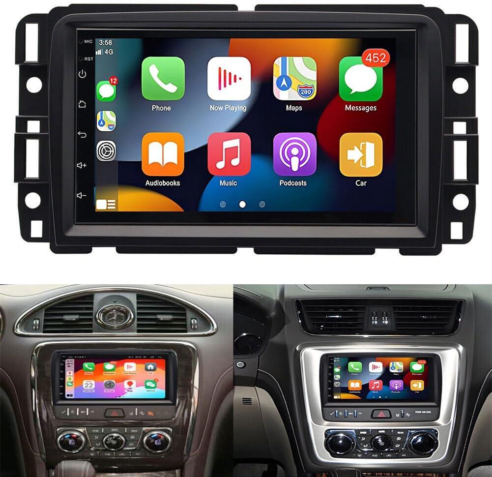 7" Android 14 Car Radio Stereo for GMC Acadia 2013-2017,for Chevrolet Traverse 2013-2017,for Buick Enclave 2013-2017 CarPlay Android Auto Car Audio Receiver GPS Bluetooth AHD Backup Camera,2+32G