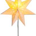 Table Lamp Paper Lamp Able Lamp Standing Lamps with Rice Paper Shade for Bedroom Livingroom (Star)