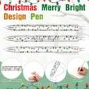 Colarr 50 Sets Coworker Christmas Gift Bulk Colorful String Lights Pattern A6 Spiral Notebooks Ballpoint Pens Coworkers Are Like Christmas Lights Inspirational Gifts for Office Staff Team Teacher