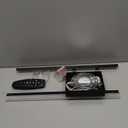 LED Wall Sconce Black Modern Remote Wall Light Fixtures for Living Room, Dimmable LED Vanity Light Indoor Remote Wall Sconce for Bedside Bedroom Bathroom Dining Room, 23.6inch 1 Pack