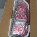 Nakkaa Pair Tail Lights W/Bulbs Compatible with 2003-2006 Silverado 1500 2500 3500HD Red Brake Lamps Left and Right GM2800174 GM2801174