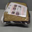 VANSOFY Recliner Chair Cover, 3-Pieces Stretch Recliner Covers for Recliner Chair Soft Reclining Chair Slipcover Furniture Protector for Dogs Cats(Dark Coffee) (1 Seater)