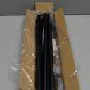 Curtain Rods for Windows 48 to 84-92 inch, 5/8" Matte Black Curtain Rod, Stainless Steel Small Curtain Rods for Bedroom, Living Room,Kitchen,Farmhouse, Outdoor Curtain rod Black