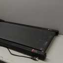 Walking Treadmill Pad with 0-5% Incline, 2.5HP Compact Under Desk Treadmill for Home Office, Quiet Small Walking Mat with App Sync, Remote Control, LED Display (Red and blue)