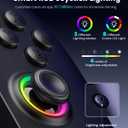 Gammeefy Switch 2 Controller Hall Effect Joysticks & Enhanced Grip One Piece Switch Joypad Replacement Switch 2 Pro Controller with 8-Color RGB Lighting, Turbo, Macros, KeyLinker App