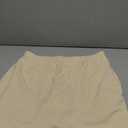 Womens Mini Skorts Sexy Mid-Waisted Pencil Bodycon Short Skirts with Side Split 2025 (Medium, Light Yellow)