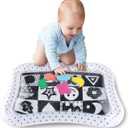 The Peanutshell Tummy Time Water Play Mat for Babies, Girls or Boys - High Contrast Sensory Developmental Toy, Infant Baby Floor Toys Games, Baby Essentials Must Haves - Montessori