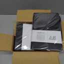 Notebooks Journal for Women Men 12 Pack Bulk Leather Hardcover with Pen Holder A5 160 Pages 100 GSM Thick Paper for Work School Lined Black