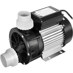 VEVOR Spa Hot Tub Pump, 1HP, 750W 110V Swimming Pool Pump, 365 L/Min Max Flow Rate, 46 ft Max Lift, Low Noise Water Circulation, 3450 RPM, for Above Ground Pool and Whirlpool Bath, IPX5 Waterproof