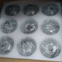 Sputnik Chandeliers for Dining Room Light Fixture Over Table, Modern Crystal Chandeliers, 9 Lights Gold Lighting Fixtures for Living Room Bedroom Kitchen Island (Brass)