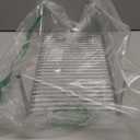 GEDLIRE Kitchen Cabinet Shelf Organizer Set of 2, Large (15.7 x 9.4 inch) Metal Wire Pantry Storage Shelves, Dish Plate Racks for Cabinets, Freezer, Counter, Cupboard Organizers and Storage, Chrome