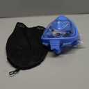 Greatever Snorkeling Gear for KidsIdeal Gifts of Kids Snorkel MaskFull Face Snorkel Mask Kids with Camera MountSafe Breathing for Enchanting Travel (A0-Cyan Purple)