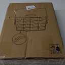 2 Pack Shoe Organizer for Closet, Fits up to 32 Pairs, Adjustable Dividers for Shoe Storage, Space-Saving Shoe Bins and Clear Top, Black