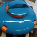 LVKE L1 Cordless Robotic Pool Cleaner, Pool Vacuum with Upgraded Obstacle-Crossing, 70 Mins Runtime, Powerful Suction, Auto-Parking, Ideal for Above Ground Flat Pools up to 38 Feet, Blue