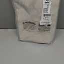 MIULEE Linen Shower Curtain with 12 Metal Hooks Modern Heavy Duty Washable Beige Fabric Shower Curtain Set Waterproof Neutral Thick Cloth Shower Curtains for Bathroom Bathtub Washable, W72*L72, Cream