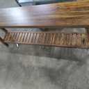 Tribesigns 70.86-Inch Console Table for Entyrway, Farmhouse 2-Tier Entry Entrance Table, Narrow Long Sofa Table Behind Couch, Rustic Brown