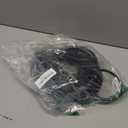 HUANCHAIN Indoor Outdoor Black Extension Cord 50 ft Waterproof, 16/3 Gauge Flexible Resistant Appliance Extension Cord Outside, 13A 1625W 16AWG SJTW, 3 Prong Heavy Duty Electric Cable, ETL Listed