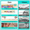 2 in 1 Double Side Magnetic Color and Number Maze, Montessori Alphabet Maze Board Toddlers Toys, Magnet Puzzle Learning Counting Color Matching Toy Clearance Deal