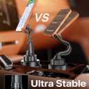 Miracase for MagSafe Car Mount, [Strong Magnetic] 2026 Hands Free Phone Holders for Your Car, Universal Cup Holder Phone Holder for iPhone 17 16 15 14 13 12 Pro Max, Samsung & More Smartphones