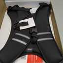 ZELUS Weighted Vest, Washable Z-Fit Soft Iron Weighted Vest for Women and Men, 5/10/15 lb Weight Vest with Reflective Strips & Adjustable Straps, Ultra Thin Weight Vest for Gym Strength Training (Black)