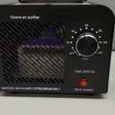 Ozone Generator 48,000mg, Commercial Ozone Machine Odor Removal, High Capacity O3 Ionizer Air Purifier Deodorizer, Portable Mini for Car, Home, Smoke, Pets, Industrial, for 4000 Square Feet -Black