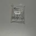 20 Pcs 304 Stainless Steel Screw Eye Hooks, Heavy Duty Eye Bolt with 200lb Load Bearing, Rust Resistant Self Tapping Hooks for Securing Cables/Wire on Wood Indoor Outdoor (M8-4 Inch)