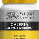 Winsor & Newton Galeria Acrylic Satin Varnish, 8.4-oz (250ml) Jar