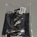 FAFOFA Ribbed Workout Outfit for Women High Waist Yoga Leggings (Large, Black)