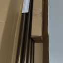 2 Pack Curtain Rods for Windows 28 to 48 Inch(1.5-5 Feet), Bronze 1'' Diameter Drapery Rods with End Cap Style Design,Modern Adjustable Heavy Duty Curtain Rod,Size:30''-60''