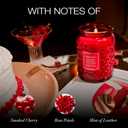 VOLUSPA Cherry Gloss 18 oz Scented Coconut Wax Candle for Home Fragrance