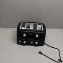 Sunbeam Wide Slot 4-Slice Toaster, Black (003911-100-000)