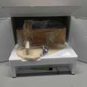 Manual Bread Slicer for Homemade Sourdough Bread, Metal Guide & Adjustable Thickness, Hand Crank Bread Slicer  Upgraded Model, Gift Packaging & Stainless Steel Blade (Cream)