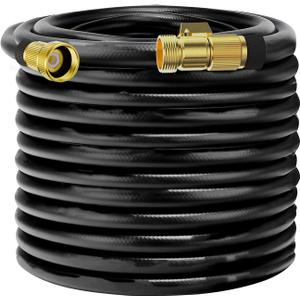 Garden hose, Water Hose, Outdoor Hose with 10 Function Nozzle, Leak-Proof(100FT)