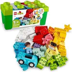 LEGO DUPLO Classic Brick Box Building Set - Features Storage Organizer