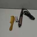 Thermal Brush 1 Inch Curling Iron Volumizing Heated Round Brush Ceramic Tourmaline Heated Hot, Multifunctional Styler Curling Wand (Rose Gold, 1 inch)