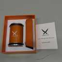 AIERLIAN Knife Sharpener Tool, Rolling Knife Sharpener Kit, Knife Sharpening with Diamonds and Ceramic for Steel of Any Hardness, Kitchen knife Sharpener with 15 & 20 Degree Magnetic Angle(Brown)