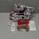 Permanent Outdoor Lights, 100ft RGB+IC Smart Outdoor Lights for House with 50 LED, IP67 Waterproof LED Light for Outdoor Decorations, Work with Remote, APP