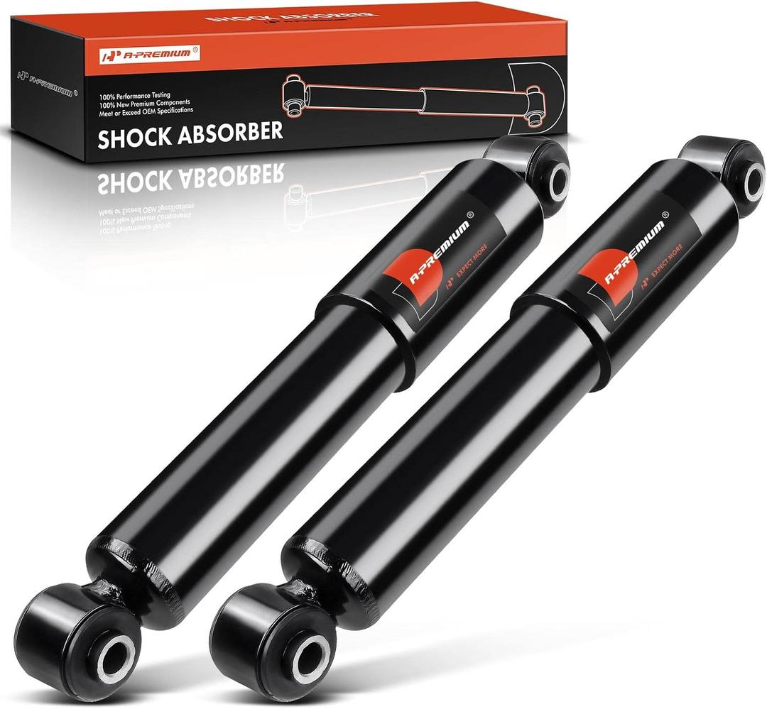 A-Premium Rear Pair (2) Shock Absorber Strut Assembly Compatible with Nissan Pathfinder 2005-2012, Driver and Passenger Side