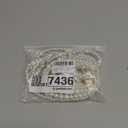 Multi Layered Long Metal Big Pearl Waist Chain Belt Trendy Waistband White Pearl Tassel Hip Belly Body Chain Festival Rave Waist Belt Sweater Dress Belt for Women (Silver)