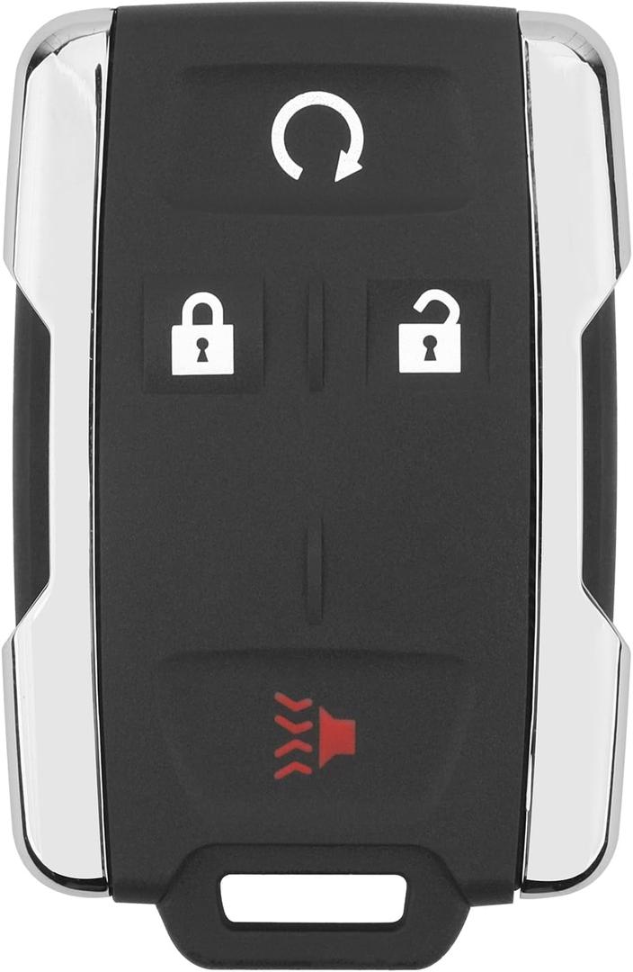 Vurkcy Key Fob Replacement for 2014-2020 Chevy Silverado 1500 2500 3500/15-21 Colorado/ 2015-2021 GMC Canyon/ 14-20 Sierra Car Keyless Entry Remote Control, M3N-32337100, 4 btn