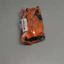 BRKURLEG Dog Raincoat for Small Dogs, Small Dog Rain Jacket with Harness Built in, Waterproof 4 Legs Pet Raincoats, Puppy Outdoor Jacket with Reflective Strip, Orange, L