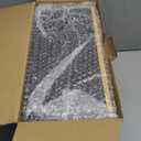 ZICOTO Beautiful Bread Box With Wooden Lid For Your Kitchen Countertop - Spacious Container Perfectly Stores Your Homemade Bread, English Muffins & Bagels - Quality Cutting Board Lid Keeps Loaf Fresh (Black)