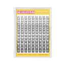 Wispy Lash Clusters 8-18mm Spike Eyelash Clusters D Curl DIY Lash Extension Spikes 0.03mm -Invisible Band Individual Manga Cluster Eyelashes, Freya