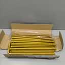 Over The Table Rod Stand with Clamps 31"-110" Length 31"-64" Height Adjustable Metal Table Hanging Decor Rod with Storage Bag for Gender Reveal Ceremony Party, Gold Table Balloon Arch Stand