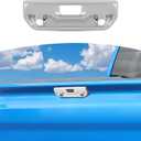 for Silverado Tailgate Handle Trim Cover Chrome for Chevrolet Silverado2019 Up for GMC Sierra 2019 Up Chrome Exterior Accessories