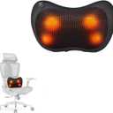 Ergonomic Office Chair,Back Massager,Rotatable,Comfortable Support